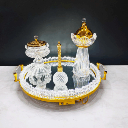 Sparkling LED Incense Burner Set (6019)