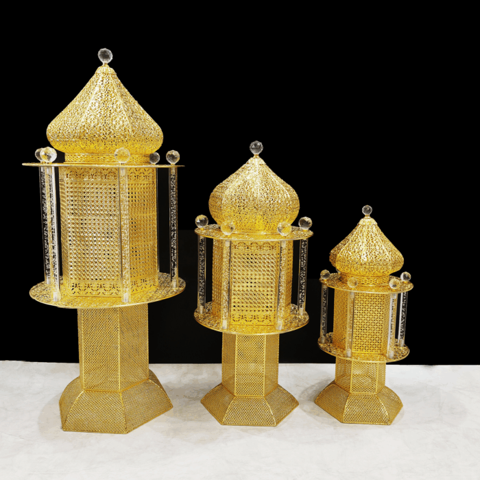 Hexagonal acrylic incense burner with lid