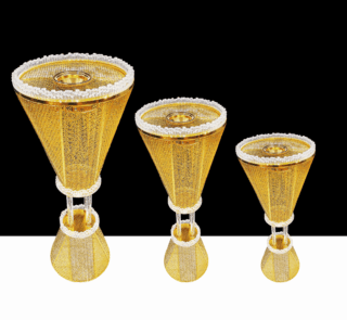 Round LED Incense Burner